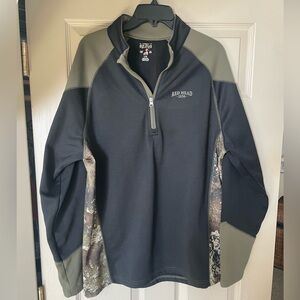 RedHead Camo Quarterzip
